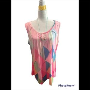 New 2x dress with free bracelet and necklace
